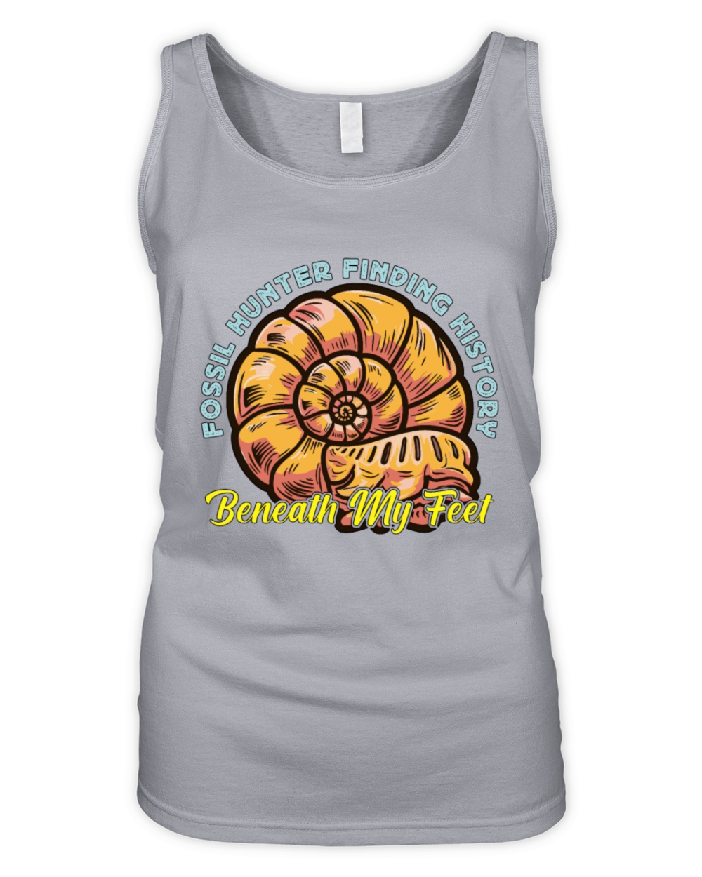 Fossil Hunter Finding History Beneath Geologist Organic Women's Tank Top