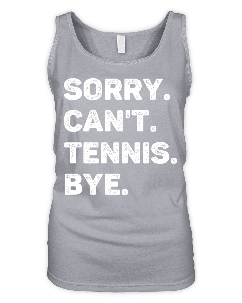 Sorry Cant Tennis Bye Funny Organic Women's Tank Top