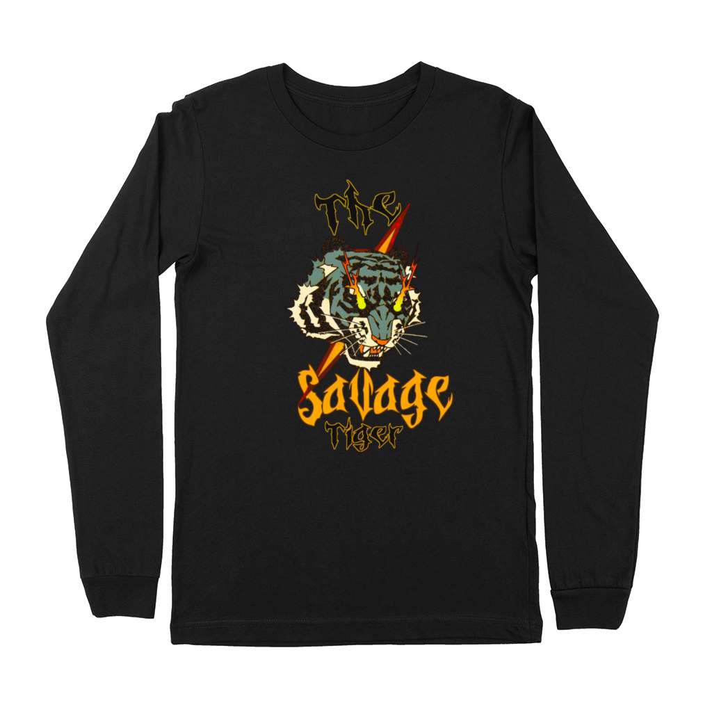the Savage Tiger vintage design Premium Long Sleeve