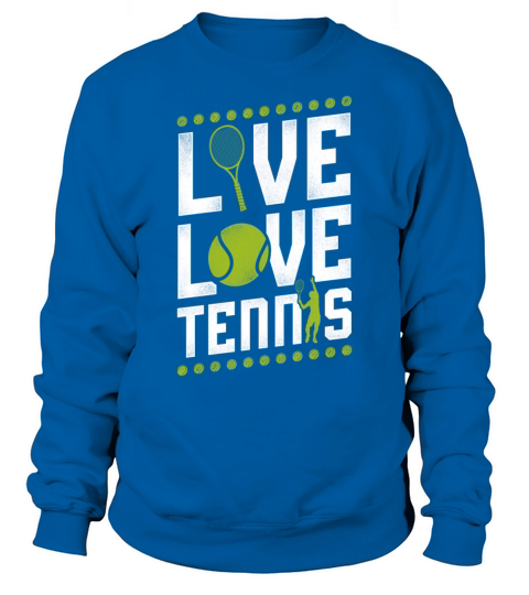 Funny Tennis Player Racket Girl Sweatshirt Unisex