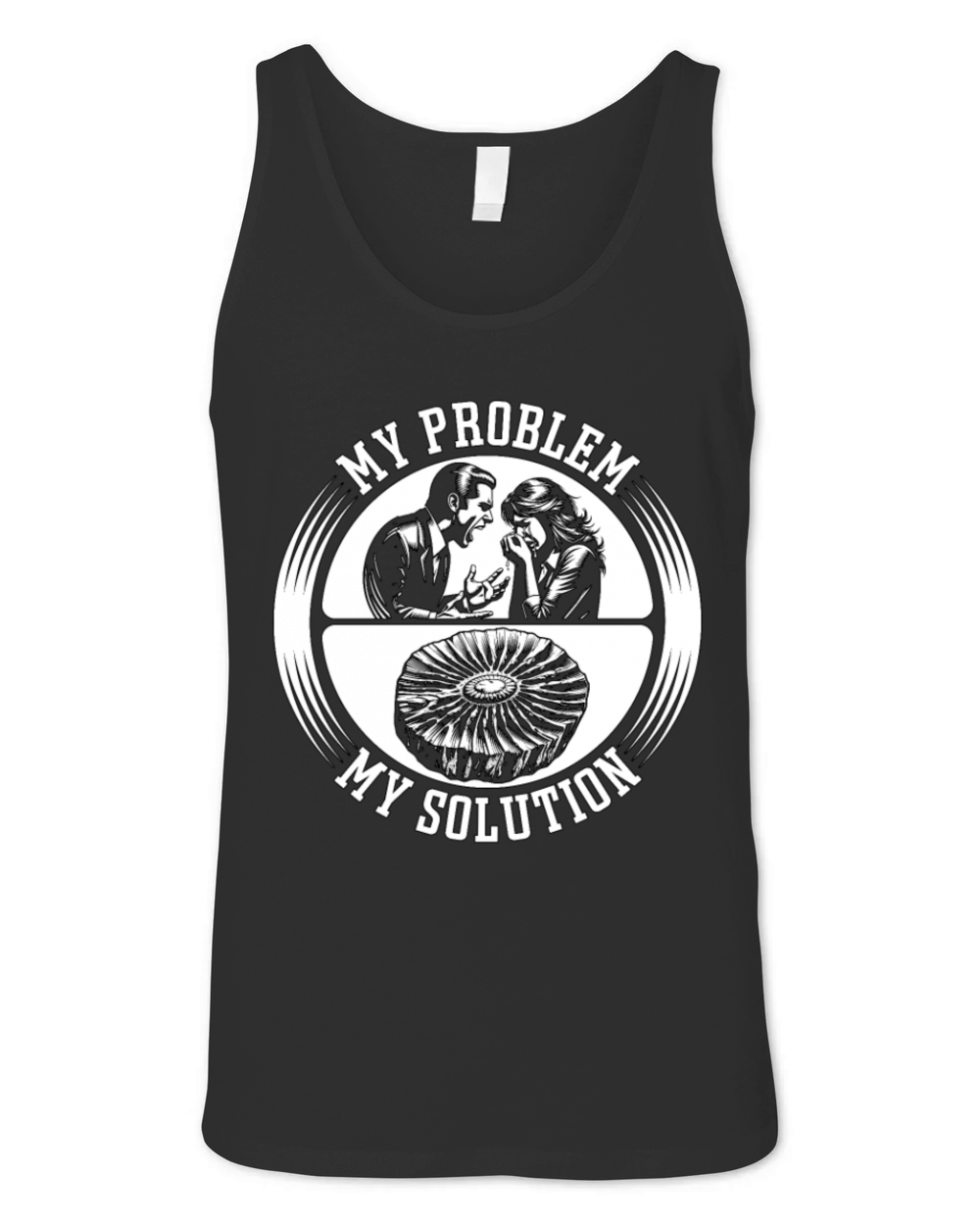 Fossil Hunter My Problem My Pictogram Mom Dad Unisex Jersey Tank