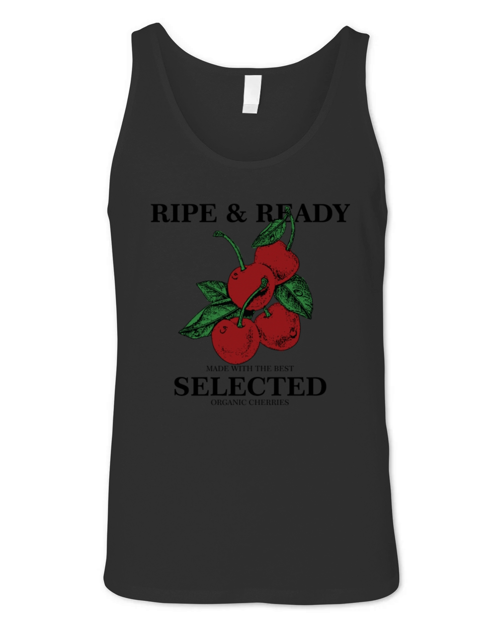 Fresh Cherry Unisex Jersey Tank