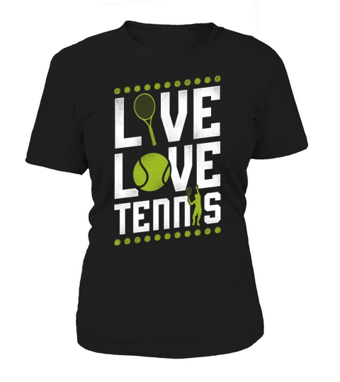 Funny Tennis Player Racket Girl Women's T-Shirt