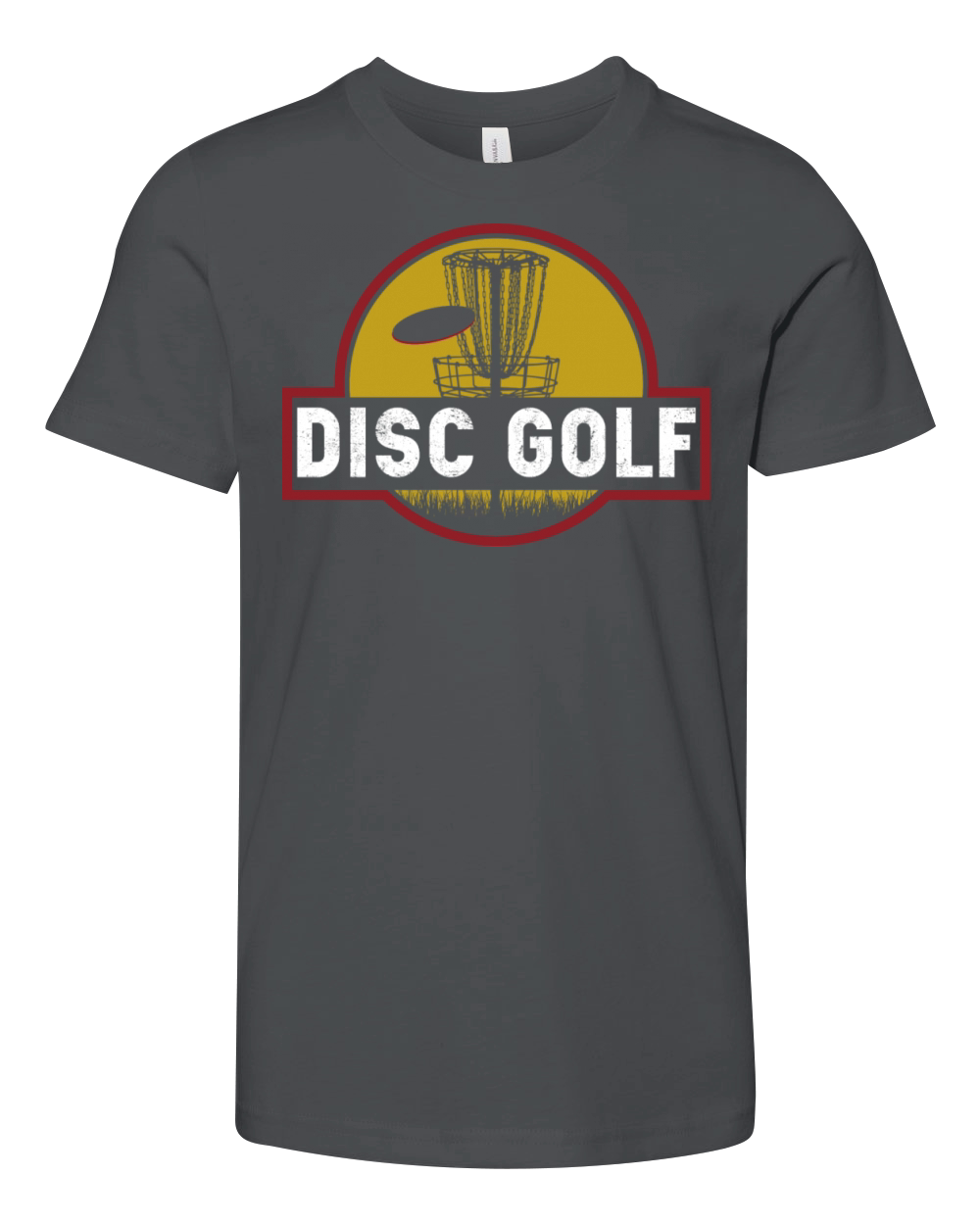Disc Golf Player Sports Lover Youth Unisex Jersey Tee