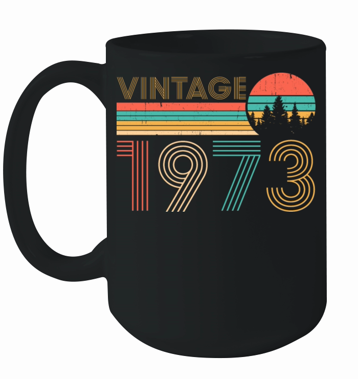vintage 1973 Ceramic Mug
