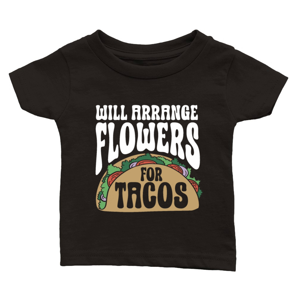 Florist Floral Flower Floristry Classic Baby Crewneck T-shirt