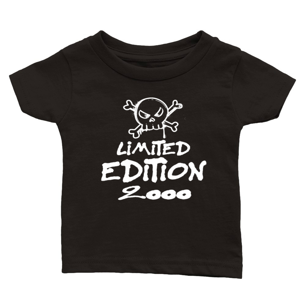 Limited Edition 2000 Birthday 2000 Born Classic Baby Crewneck T-shirt