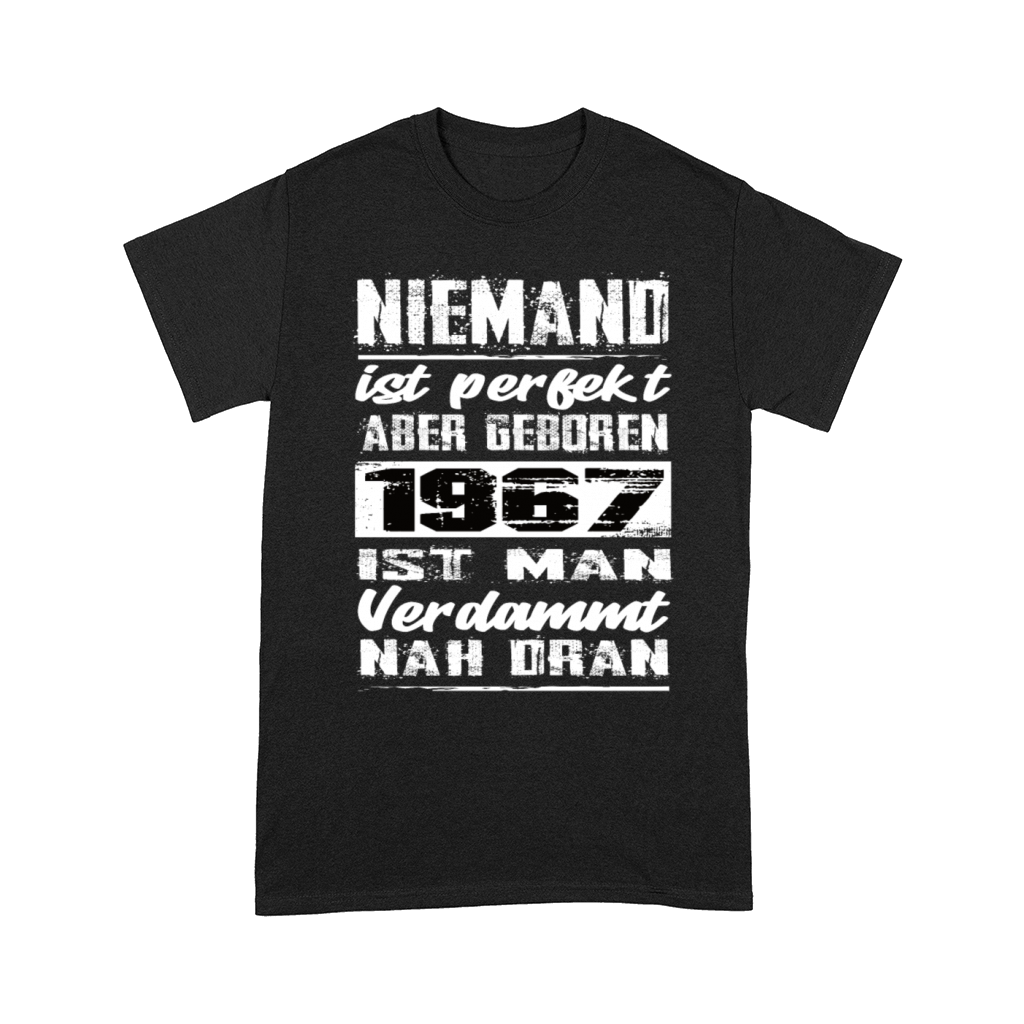 Nobody Is Perfect But Born In 1967 Birthday Comfort T-shirt