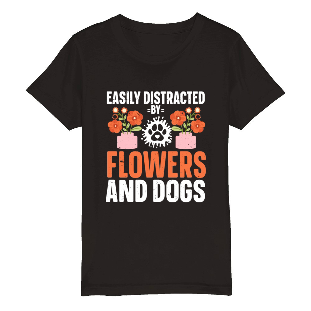 Florist Floral Flower Floristry Organic Kids Crewneck T-shirt