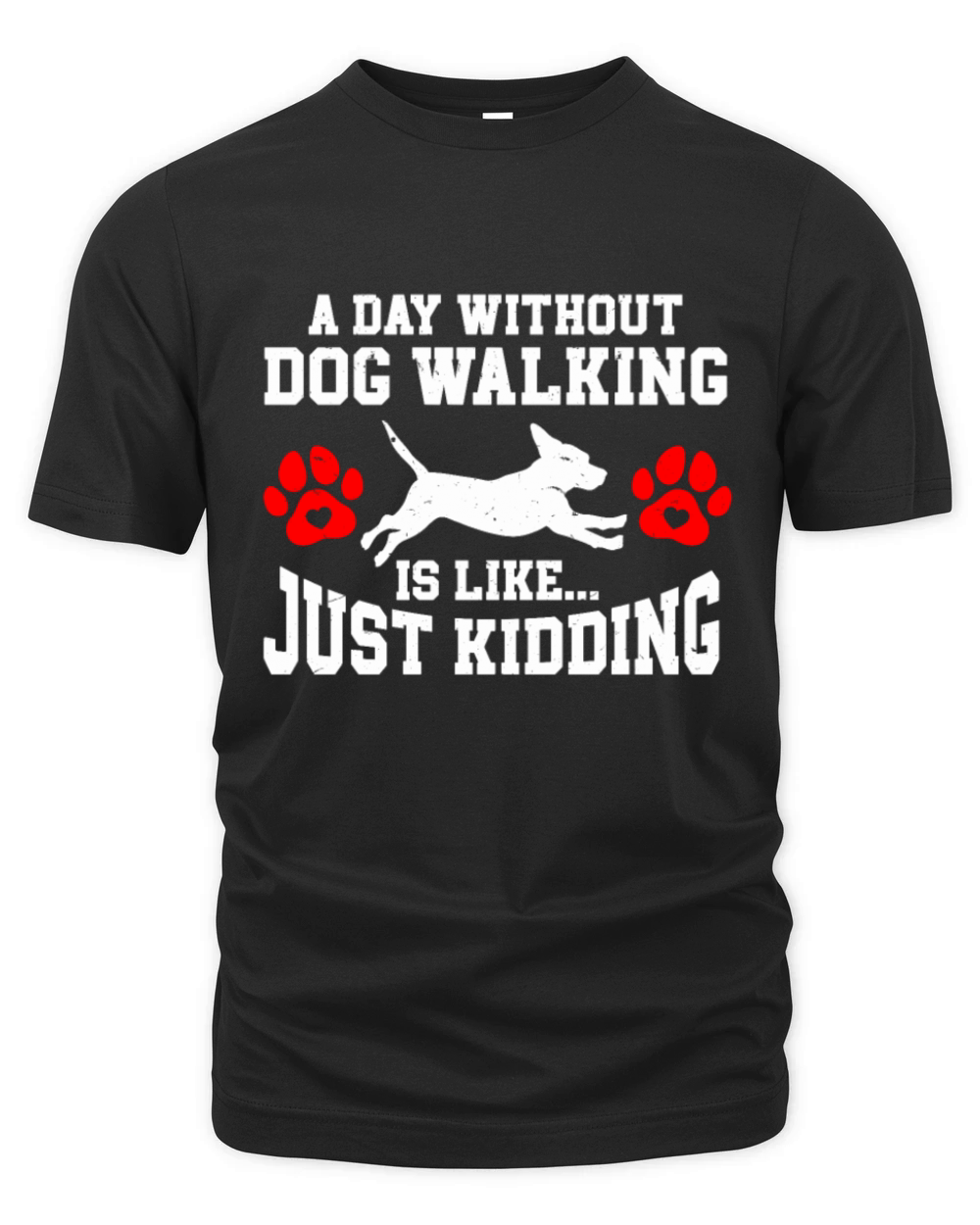 Dog Walker Professional Pet Sitter Dog Walking Organic Unisex T-shirt