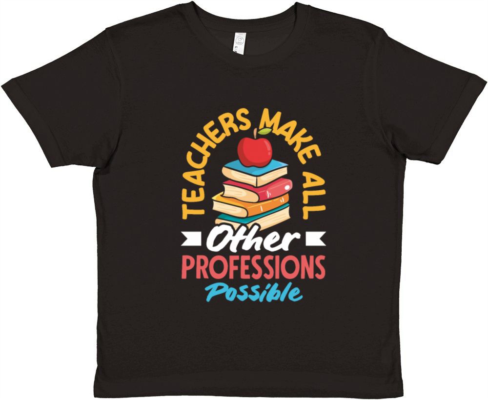 Funny Teacher Gift Premium Kids Crewneck T-shirt