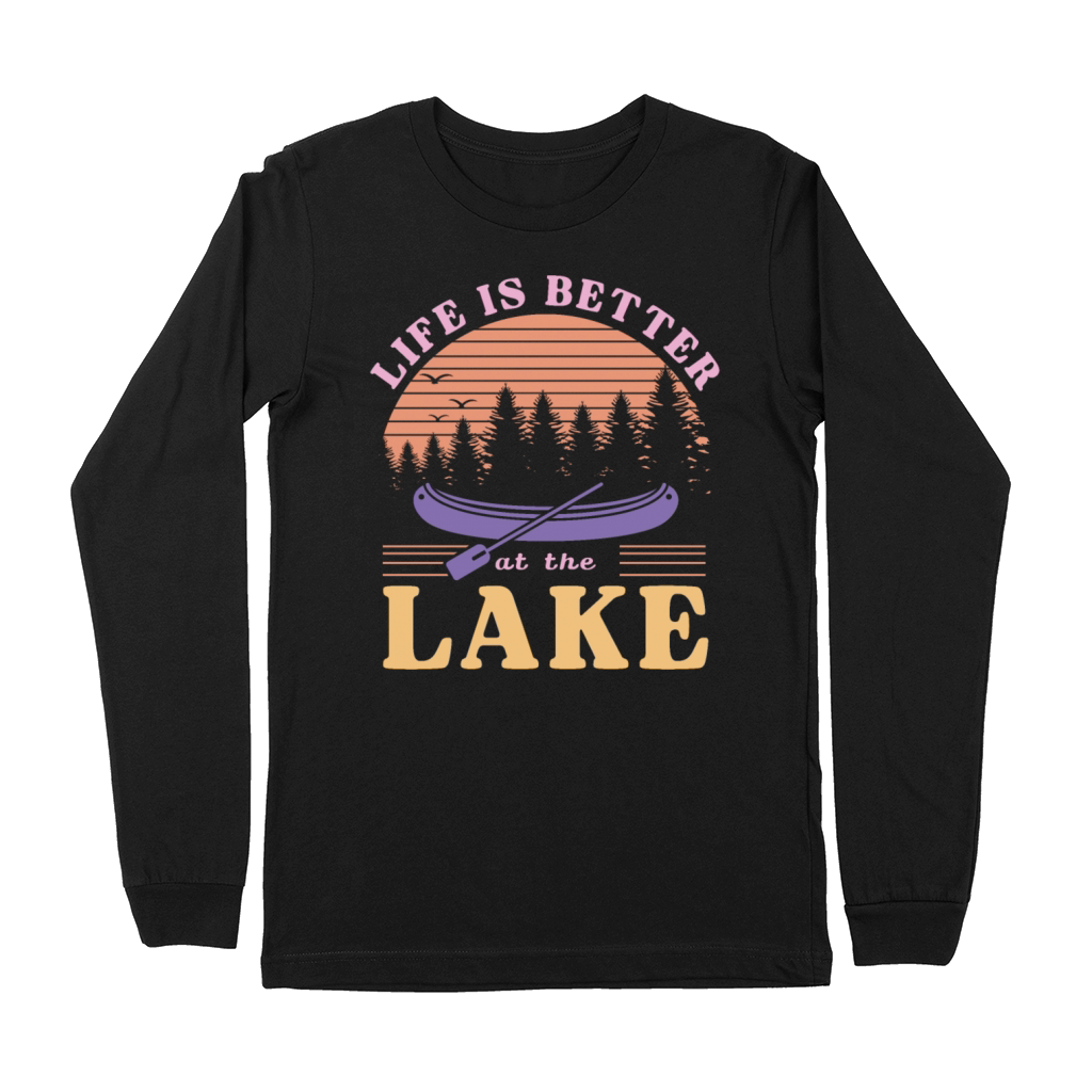 Life Is Better At The Lake Premium Long Sleeve