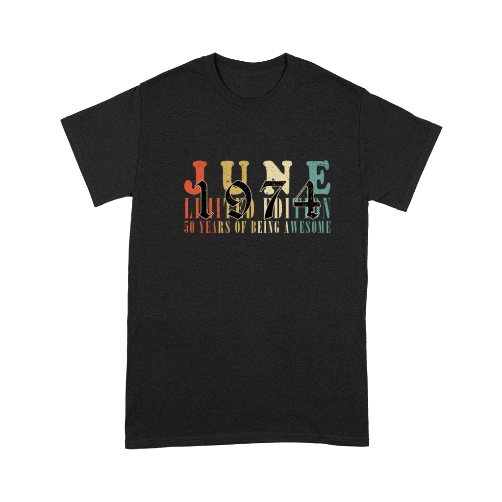 50th birthday 50 years June 1974 Premium T-shirt