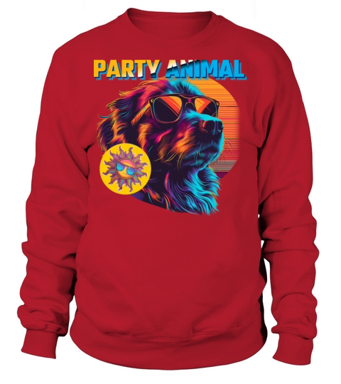 Party Animal Vintage Sweatshirt Unisex