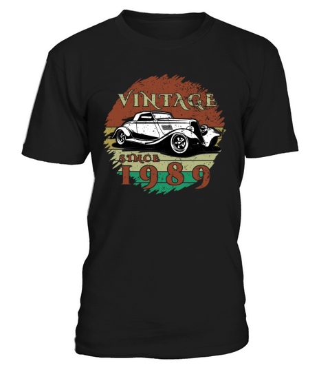 35th birthday Classic Car - Vintage since 1989 T-Shirt Unisex