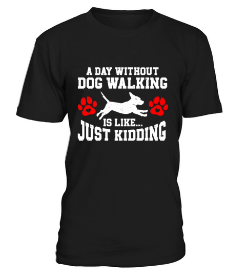 Dog Walker Professional Pet Sitter Dog Walking T-Shirt Unisex