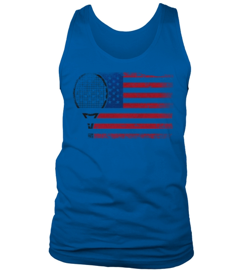Funny Tennis Player Racket Tank Top Unisex