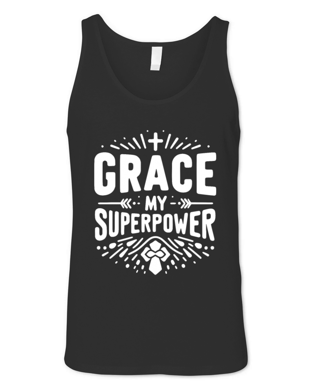 Grace My Superpower Unisex Jersey Tank