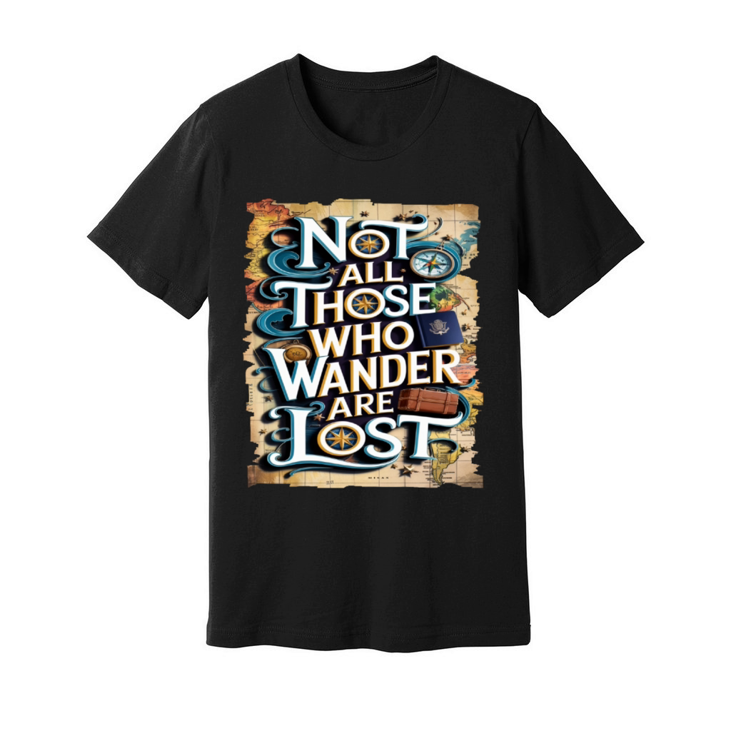 Travel Quote to get inspired N02 Unisex Jersey Tee