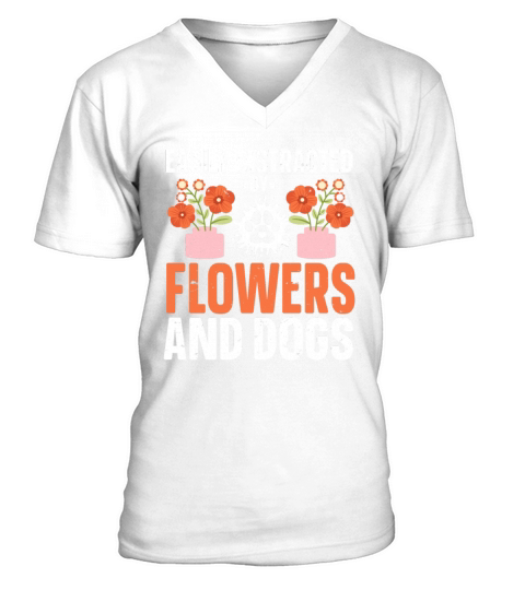 Florist Floral Flower Floristry V-Neck T-shirt
