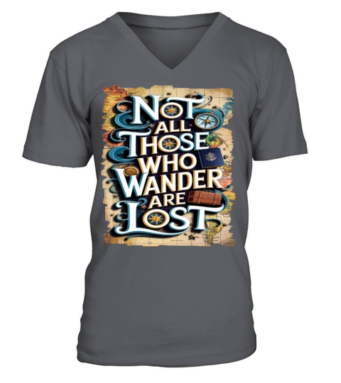 Travel Quote to get inspired N02 V-Neck T-shirt