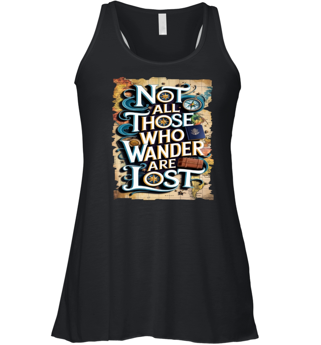 Travel Quote to get inspired N02 Women's Flowy Tank Top
