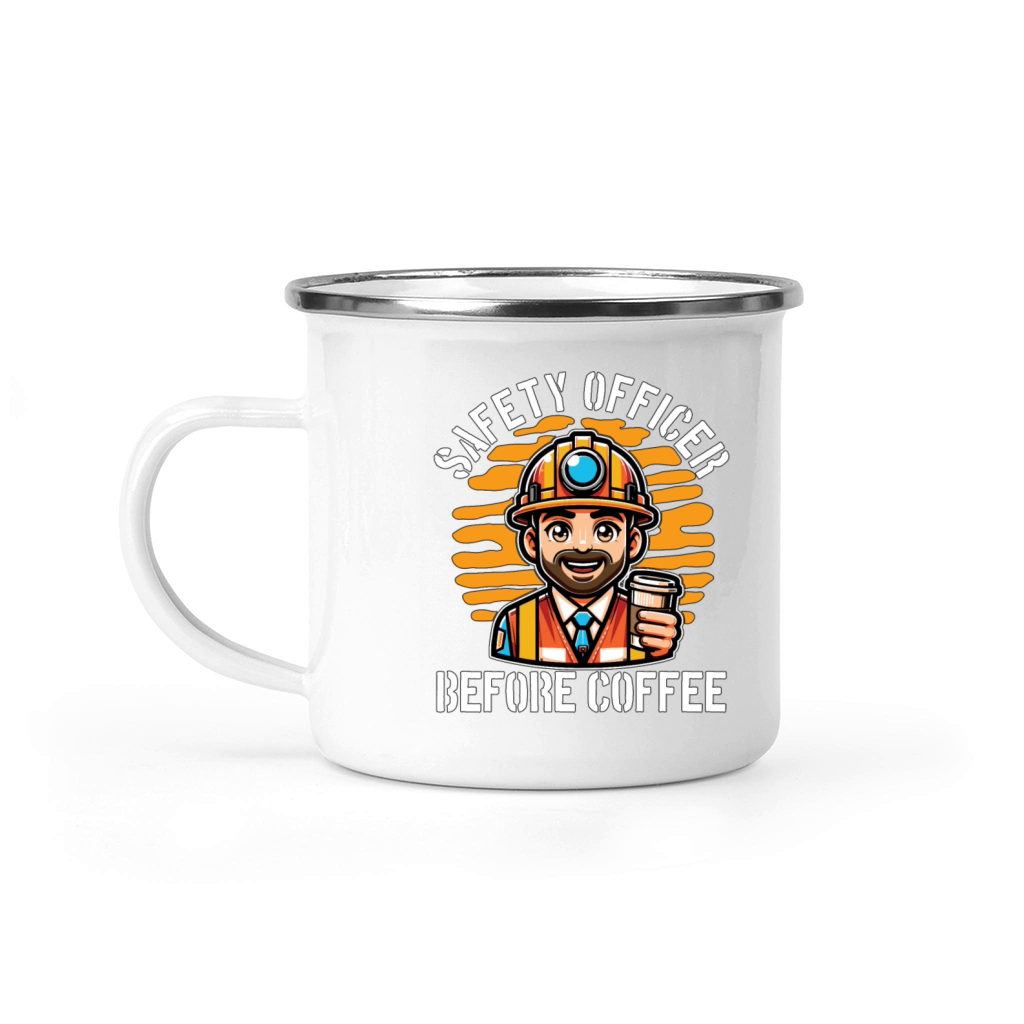 Safety Officer Before Public Safety Coffee Lover Camping Mug
