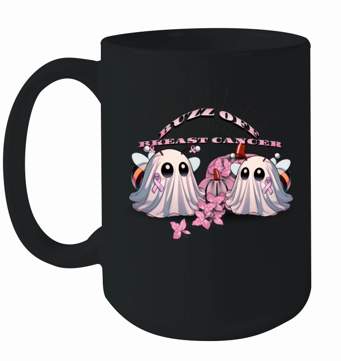 Boo Bees for Breast Cancer Ceramic Mug