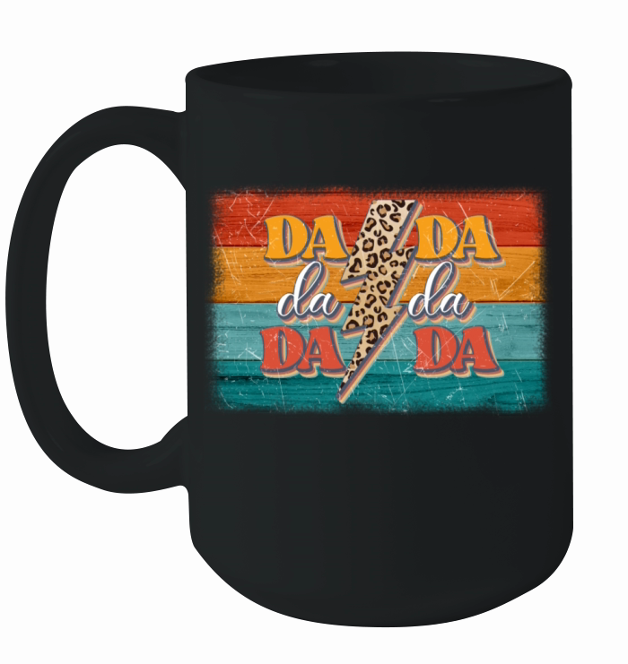 Dada Retro Vintage Father Ceramic Mug
