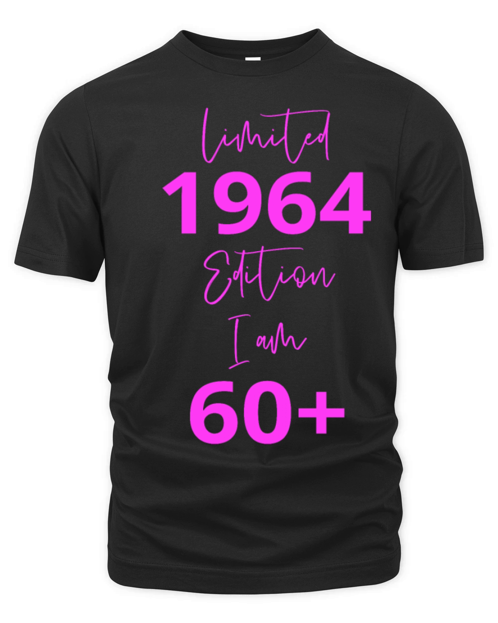 60th Birthday girl for Women Ladies old Organic Unisex T-shirt