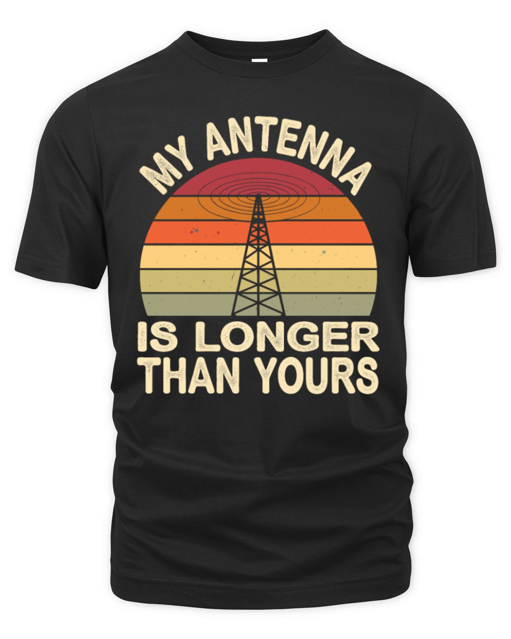 Amateur Radio Operator Ham Radio My Antenna Is Organic Unisex T-shirt