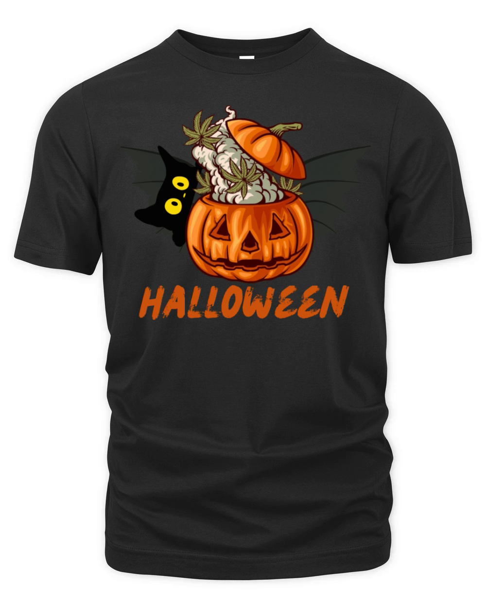 halloween GHOST HAPPY HALLOEEN Organic Unisex T-shirt