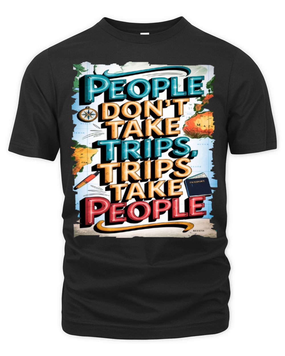 Travel Quote to get inspired N12 Organic Unisex T-shirt
