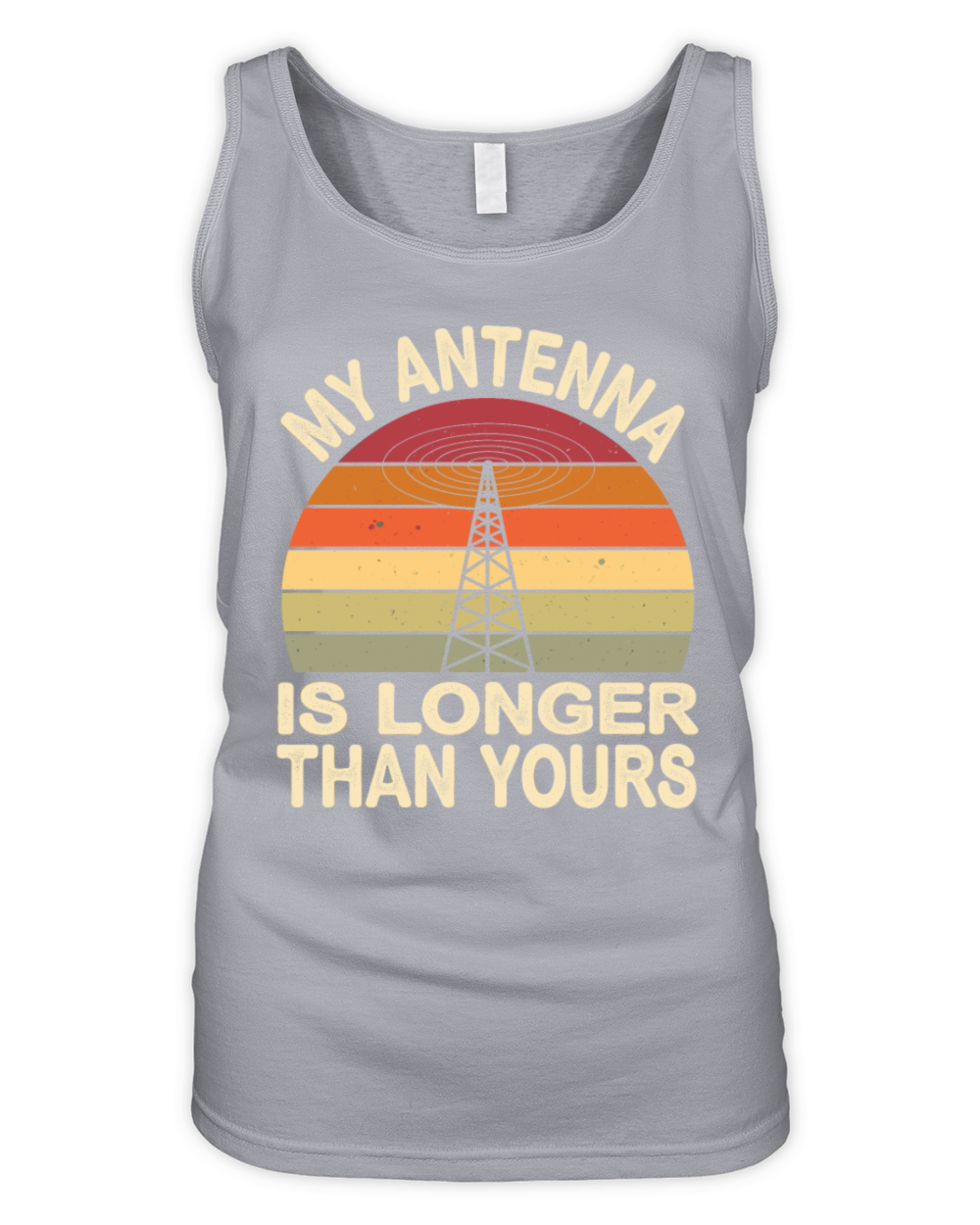 Amateur Radio Operator Ham Radio My Antenna Is Organic Women's Tank Top