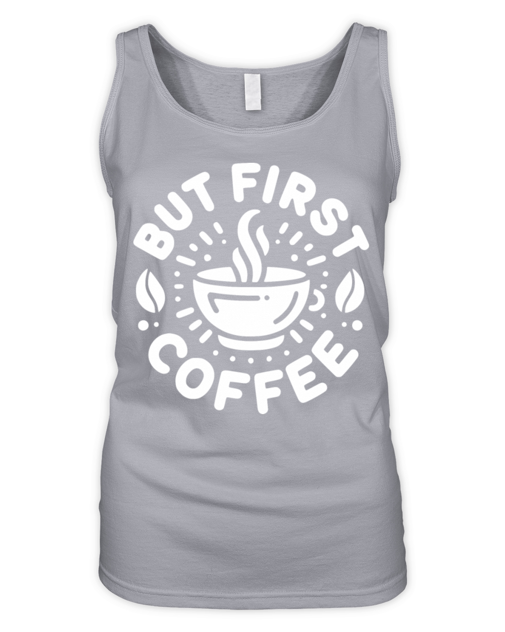 But First Coffee Organic Women's Tank Top
