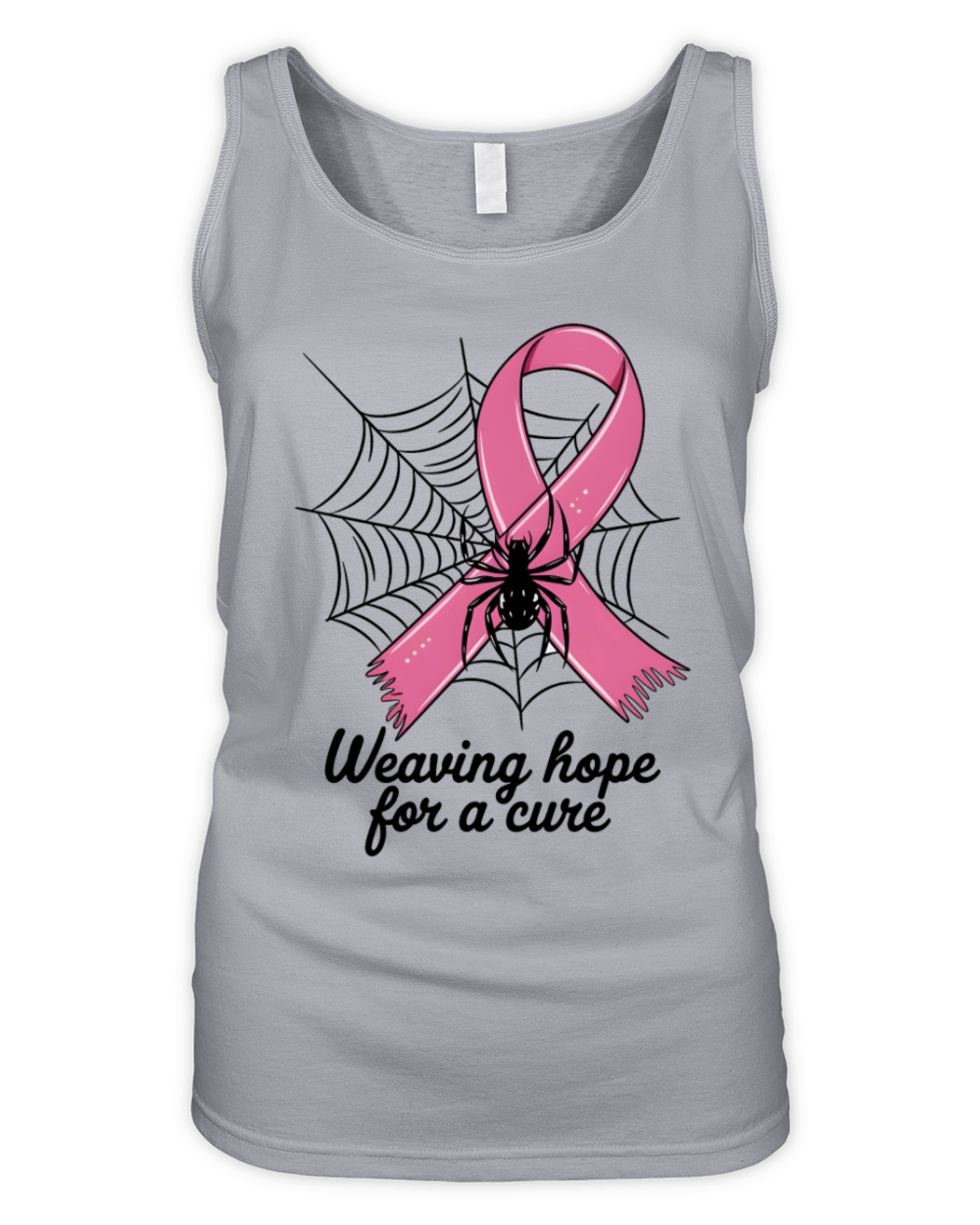 Weaving Hope For Cure Organic Women's Tank Top