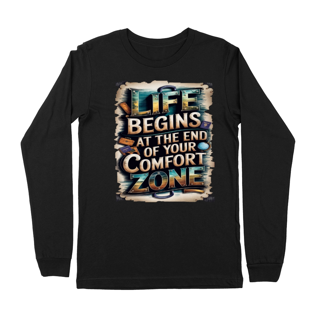 Travel Quote to get inspired N22 Premium Long Sleeve