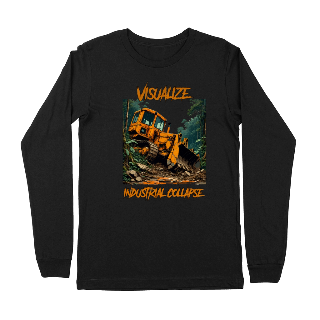 Visualize industrial collapse vintage Premium Long Sleeve