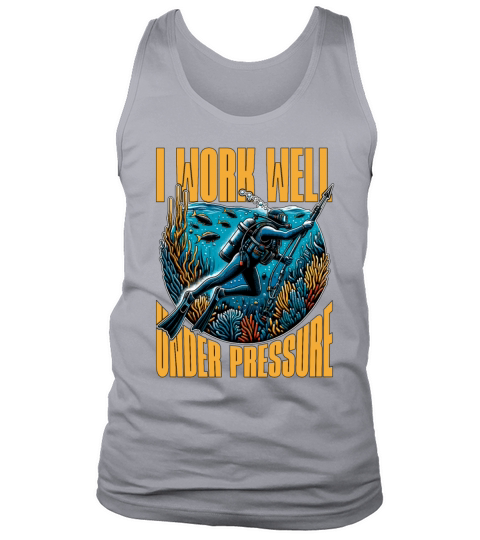 Spearfishing I Work Well Under Pressure Snorkeling Tank Top Unisex