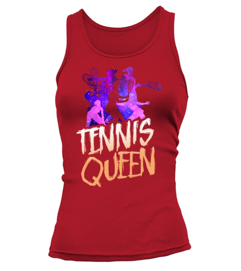 Funny Tennis Player Racket Tennis Tank top Woman