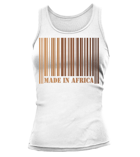 Melanin Barcode Made in Africa Apparel Tank top Woman
