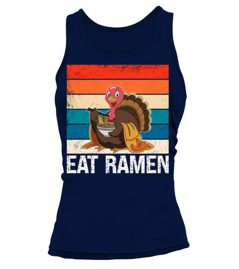 Turkey Eat Ramen Vintage Tank top Woman