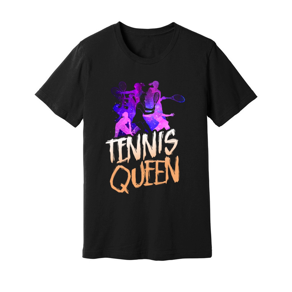Funny Tennis Player Racket Tennis Unisex Jersey Tee
