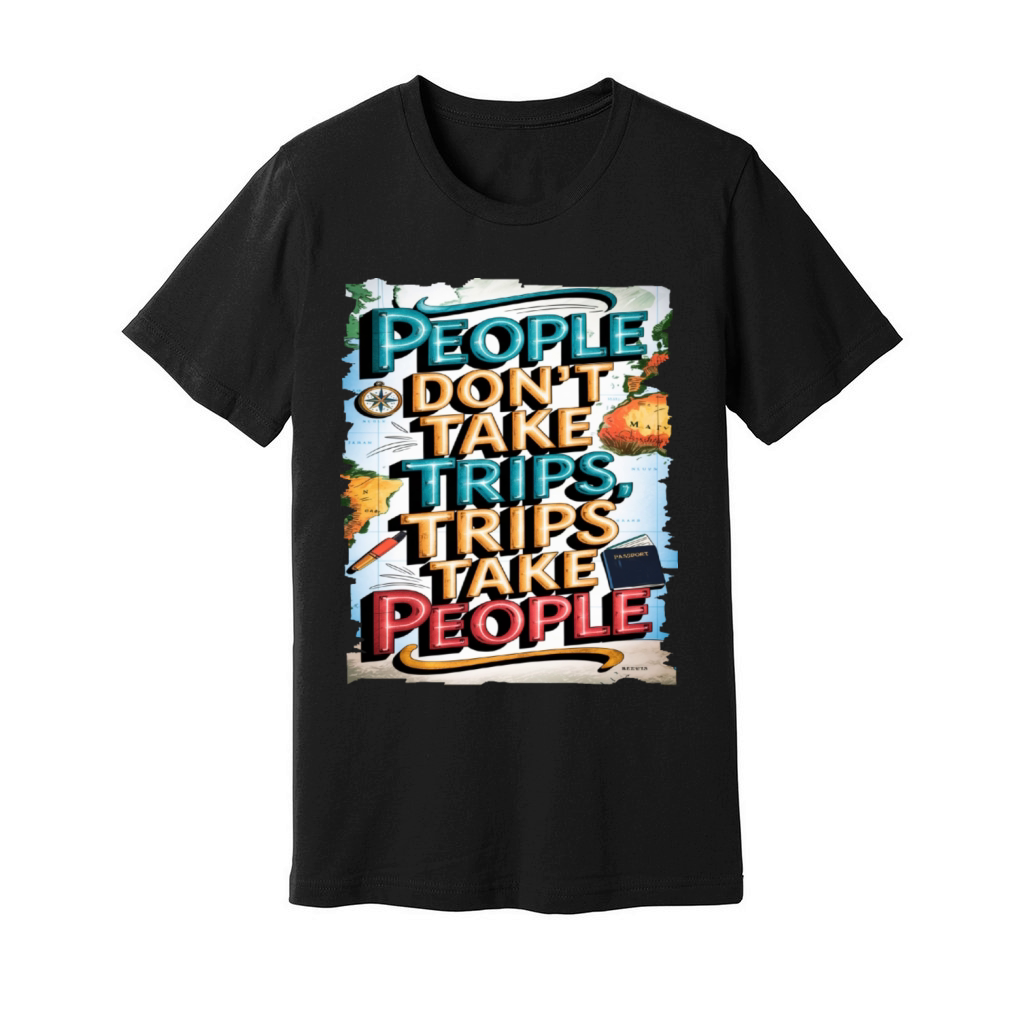 Travel Quote to get inspired N12 Unisex Jersey Tee