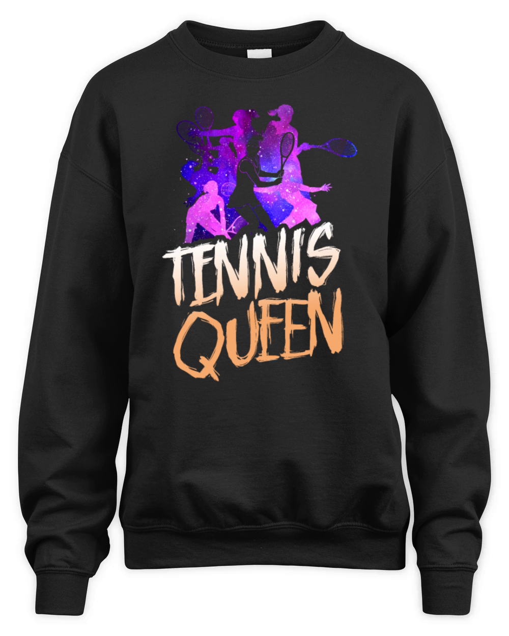 Funny Tennis Player Racket Tennis Unisex Premium Crewneck Sweatshirt