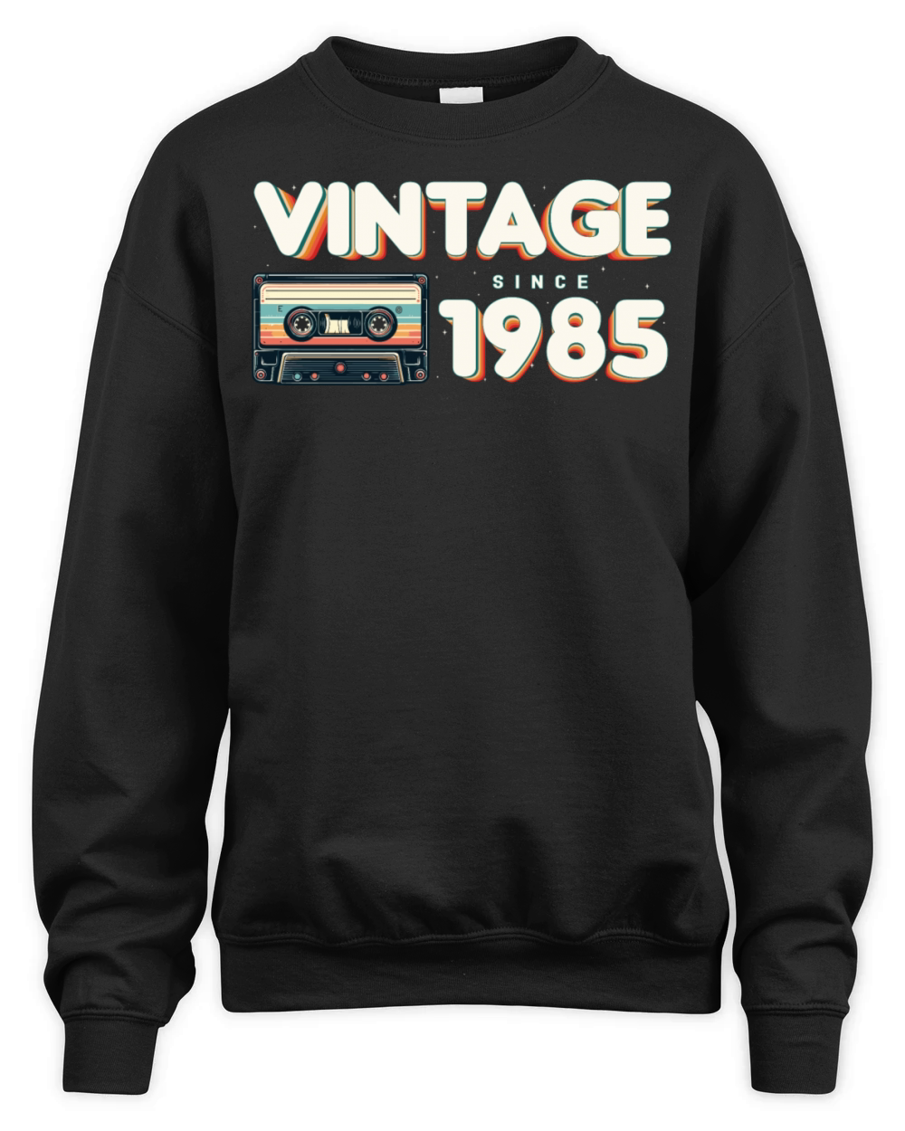 Retro Vintage 1985 Nostalgic Birthday Men Women Unisex Premium Crewneck Sweatshirt