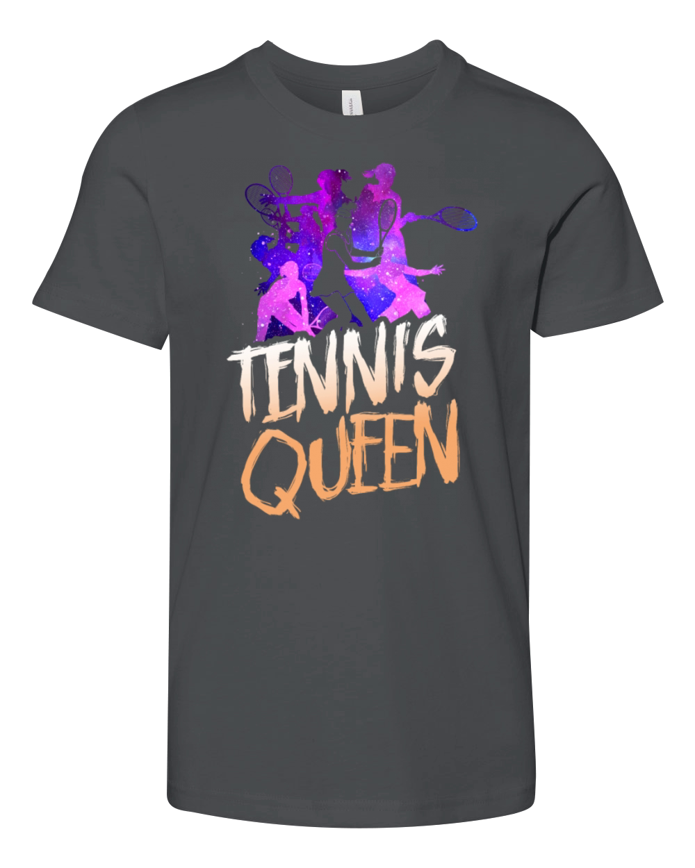 Funny Tennis Player Racket Tennis Youth Unisex Jersey Tee