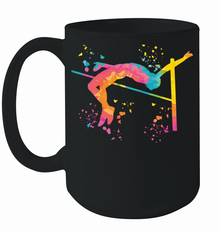 High Jumper High Jumping High Jump Ceramic Mug