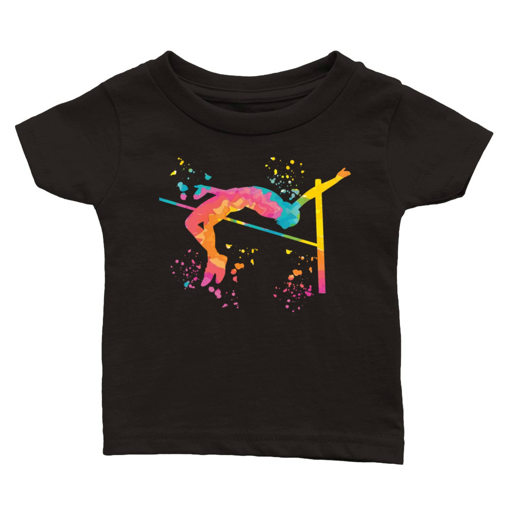 High Jumper High Jumping High Jump Classic Baby Crewneck T-shirt