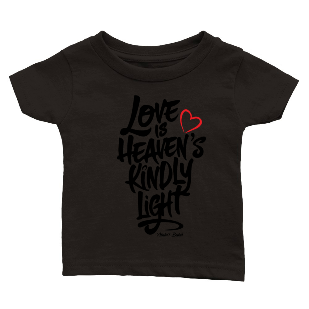 Love is Heaven’s Kindly Light - Bahai Faith Classic Baby Crewneck T-shirt